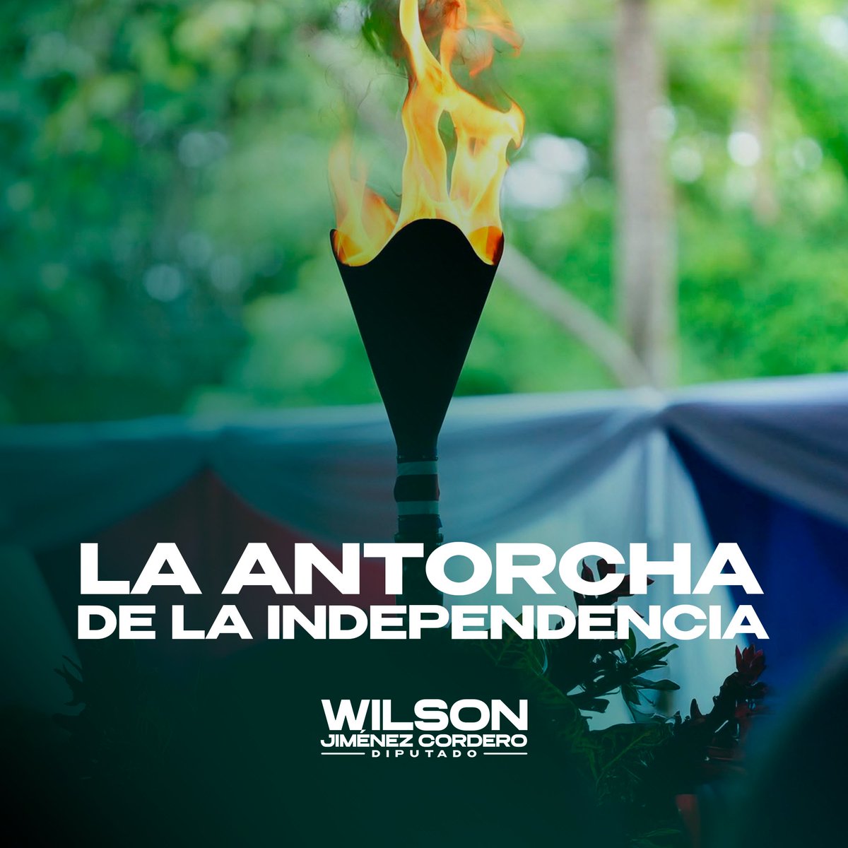 WilsonJimenezCR's tweet photo. 🔥 La Antorcha de la Independencia recorre Centroamérica llevando el mismo mensaje de hace más de dos siglos: la libertad se cuida y se construye entre todos.

Que su llama nos recuerde el compromiso de seguir trabajando por un país mejor.

¡Feliz Independencia! 🇨🇷 https://t.co/cBFBs98Fvv