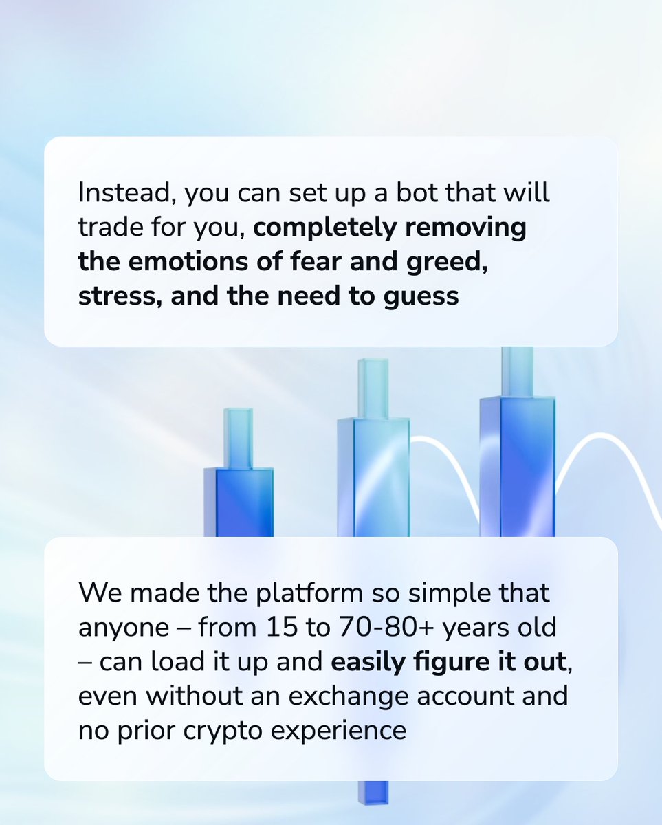 Botty_official's tweet photo. One thing we know for sure: even the best strategy can be blown 👀

That’s why we created Botty — a tool that trades by algorithm, no panic. In the carousel, we kept it short and straight to the point. Swipe through. https://t.co/jl9xPUm8CB