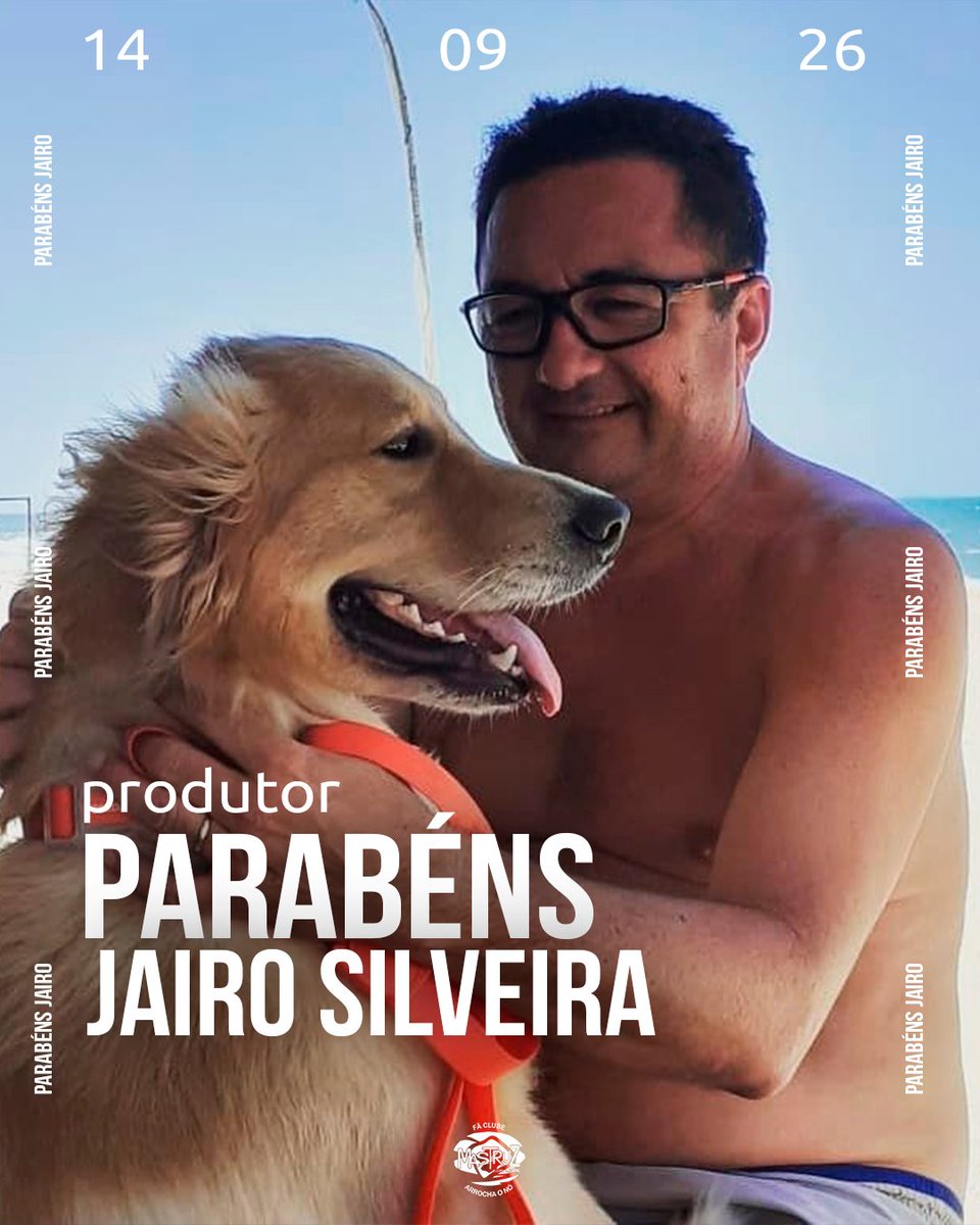FCarrochaono's tweet photo. Quem completa mais um ano de vida no dia de hoje é o Produtor @jairo_silveir 🥳 🎂 🎉 🎆 🍷

Nós que fazemos o Fã Clube Arrocha o Nó, desejamos muitos anos de vida, saúde, paz, e felicidade.
.
.
.
🥳 🎂 🎉 🎆 🍷
.
.
.
#happybirthdaytoyou #Parabéns #Aniversários #happybirthday https://t.co/JRjJLDcDlR