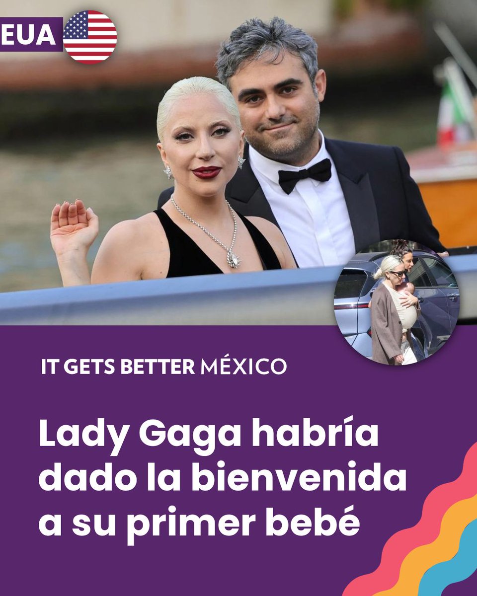 ItGetsBetterMx's tweet photo. 🌈👶 Lady Gaga habría dado la bienvenida a su primer bebé junto a su prometido Michael Polansky, según fotos de paparazzi y fuentes citadas por People y Page Six. Ninguno de los dos lo ha confirmado públicamente. https://t.co/9Xg0NsOKwc