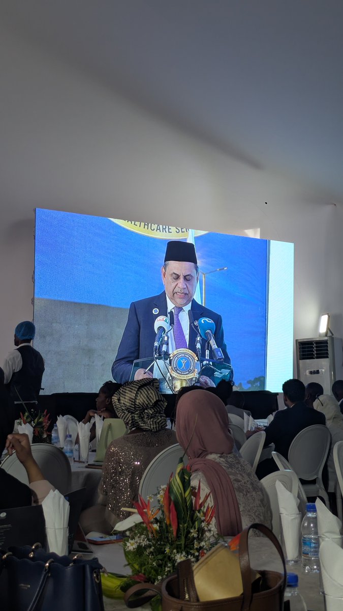 MasroorCentre's tweet photo. Humanity First Chairman, Syed Ahmed Yahya, reflected on the humble beginnings of Humanity First, the real and growing need for healthcare in Côte d’Ivoire and the wider West Africa region, and the guidance of Khilafat that continues to shape this mission.
#MCH_Inauguration https://t.co/Q2Gpgi1tnt