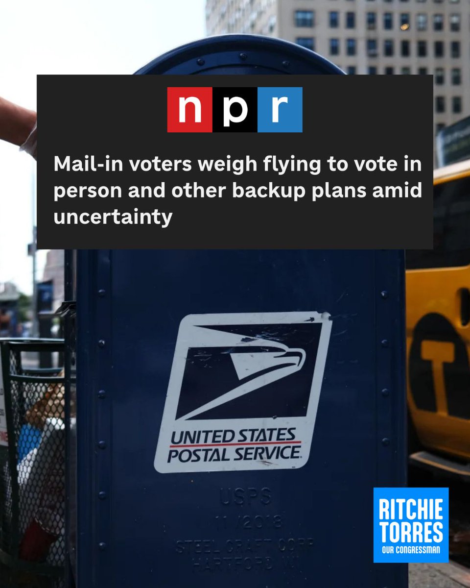 NPR: Mail-in voters weigh flying to vote in person and other backup plans amid uncertainty