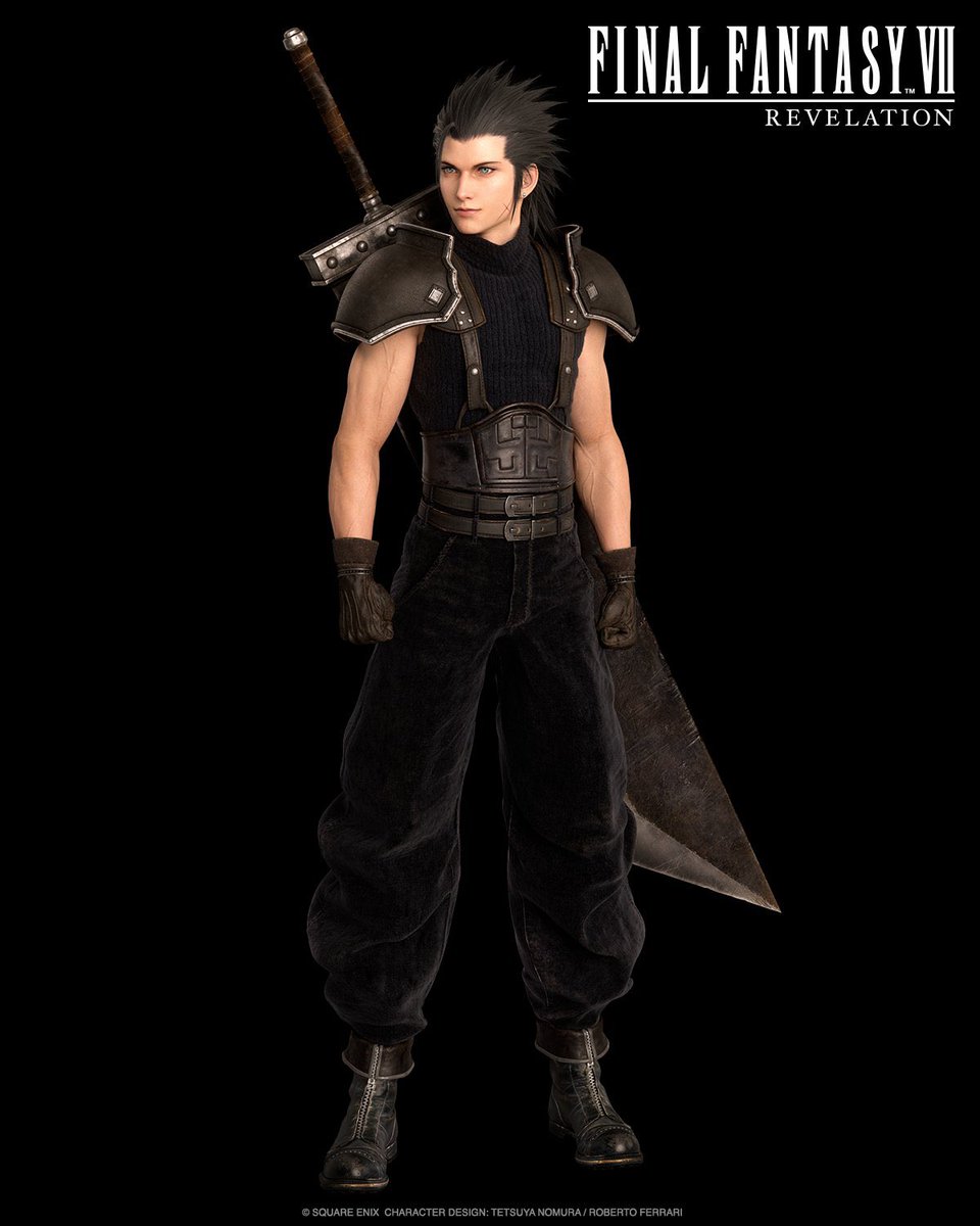 aitaikimochi's tweet photo. FF7 Revelation Zack art paying homage to Nomura’s art of him from the OG as well as Crisis Core 😭😭 https://t.co/KCp3yTPdJx
