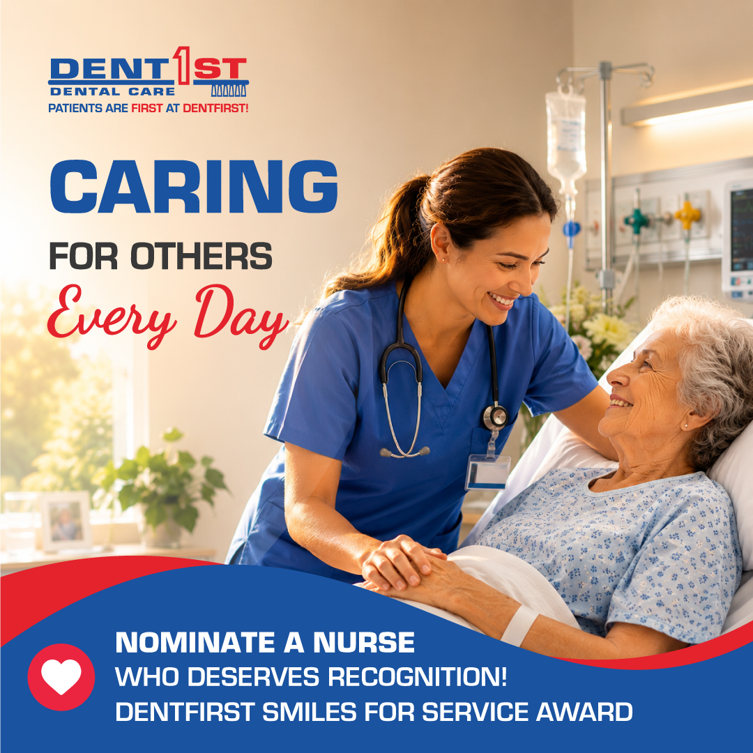 DentFirst's tweet photo. Nurses and first responders dedicate their lives to helping others. Now is your chance to make sure their service is seen and celebrated.

Nominate a community hero for the DentFirst Smiles for Service Award by Oct. 15: Nominate here  https://t.co/Z9voqzeeKP

#SmilesForService https://t.co/fxg3Pui036