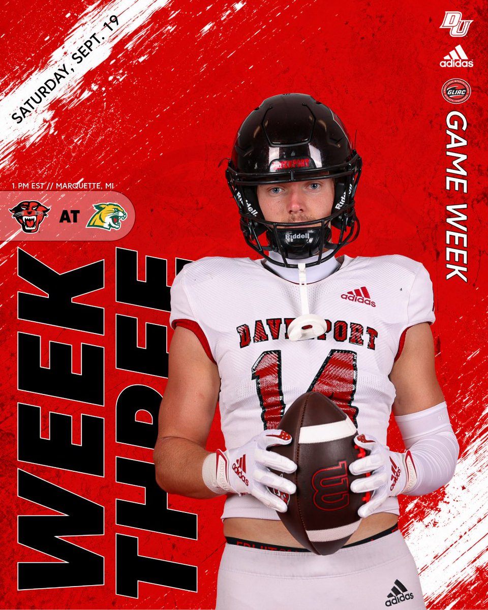 DU_Football's tweet photo. Panthers hit the road for the first time this season for Game #4!

#SpotTheBall https://t.co/NMQoruxnv3
