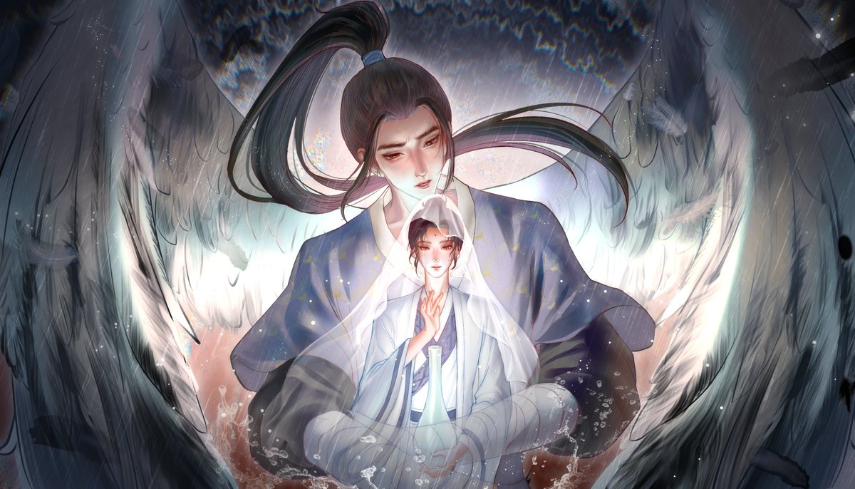 Rusiu1005's tweet photo. 渡我济苍生，佑你返归真

#宾权 #八仙#电影八仙 #binquan #稿件展示 https://t.co/IoHvZ0rD8v