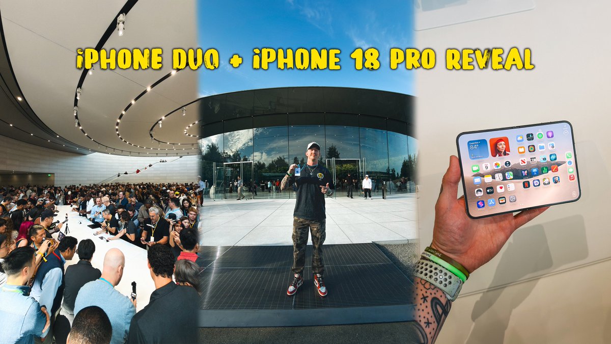 JHawkShoots's tweet photo. New video is LIVE  🔥

72 Hrs With Apple at the iPhone Duo Event
https://t.co/qHJBXb9aXD

BTS of my entire week - Tap in 👀🤘🏻 https://t.co/zPjvaFOLPy