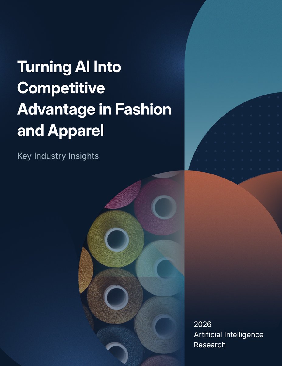 Aptean's tweet photo. Fashion and apparel is leading the way in industry-specific AI adoption. 👗

See what's driving the shift, how cloud migration is improving planning, and why governance and data readiness continue to separate leaders from the pack.

Download the report: https://t.co/7JNo5cWIHL https://t.co/pRZ2NUfUA7