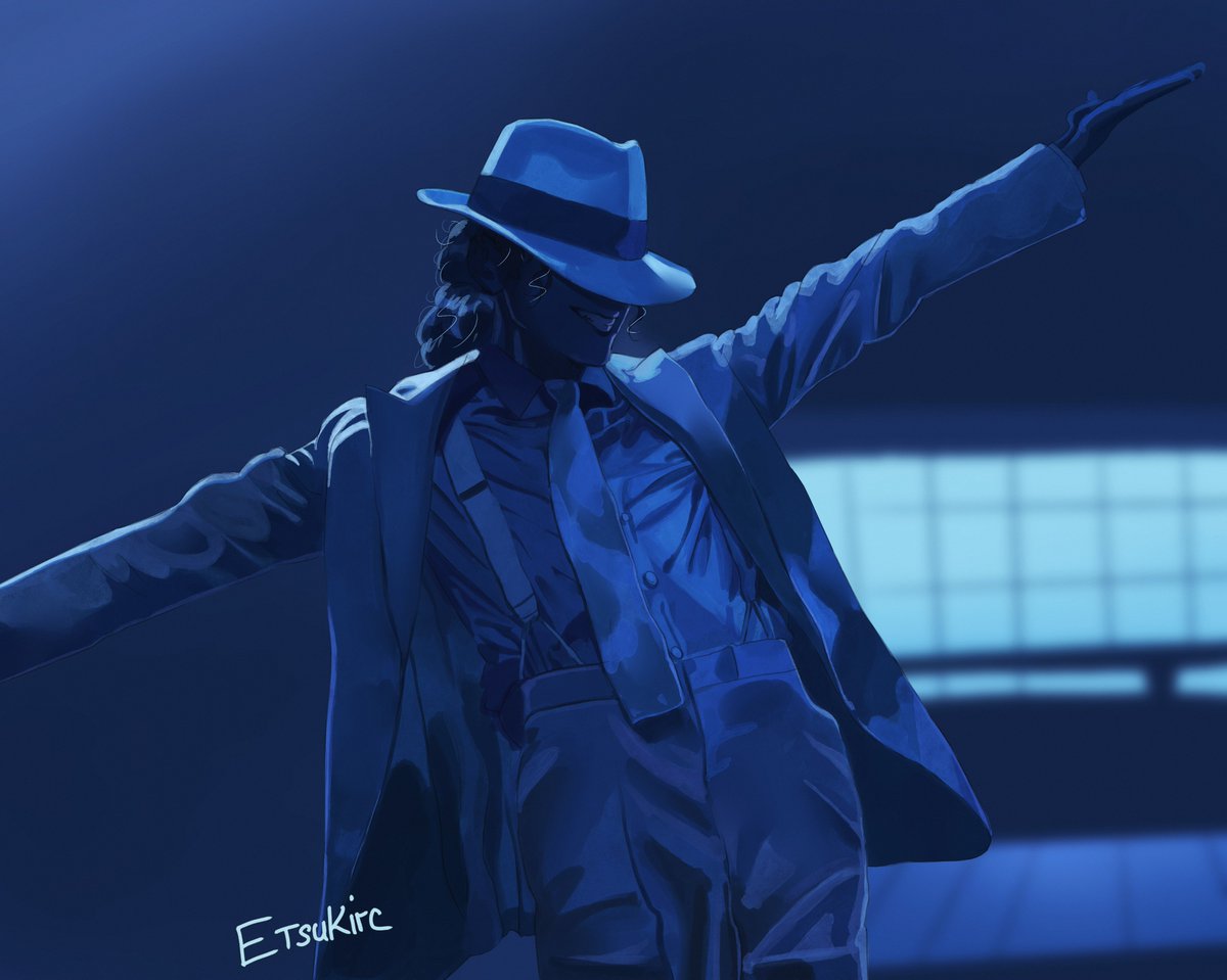 etsukirc's tweet photo. you've been hit by, you've been struck by, a smooth criminal!! #mjart #michaeljackson https://t.co/hDjHASPAsf