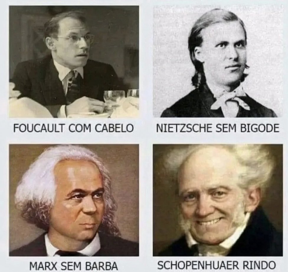 memeinteligente's tweet photo. os quatro cavaleiros do apocalipse https://t.co/7oan1iHzC7