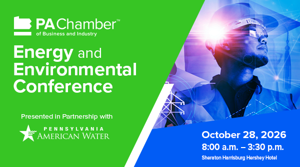 PAChamber's tweet photo. The premier educational event of the year for energy &amp; environmental professionals is fast approaching! Join us Oct. 28 for the PA Chamber’s 2026 Energy &amp; Environmental Conference. Gain insights, earn CE credits &amp; connect with industry leaders. 

Register: https://t.co/u0yZhHMlhb https://t.co/RAhBBtfniq