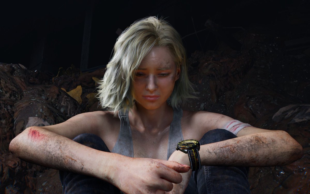 Seradov's tweet photo. Grace is so cute 🥺 #ResidentEvilㅤ https://t.co/qNT3U7Wp8e