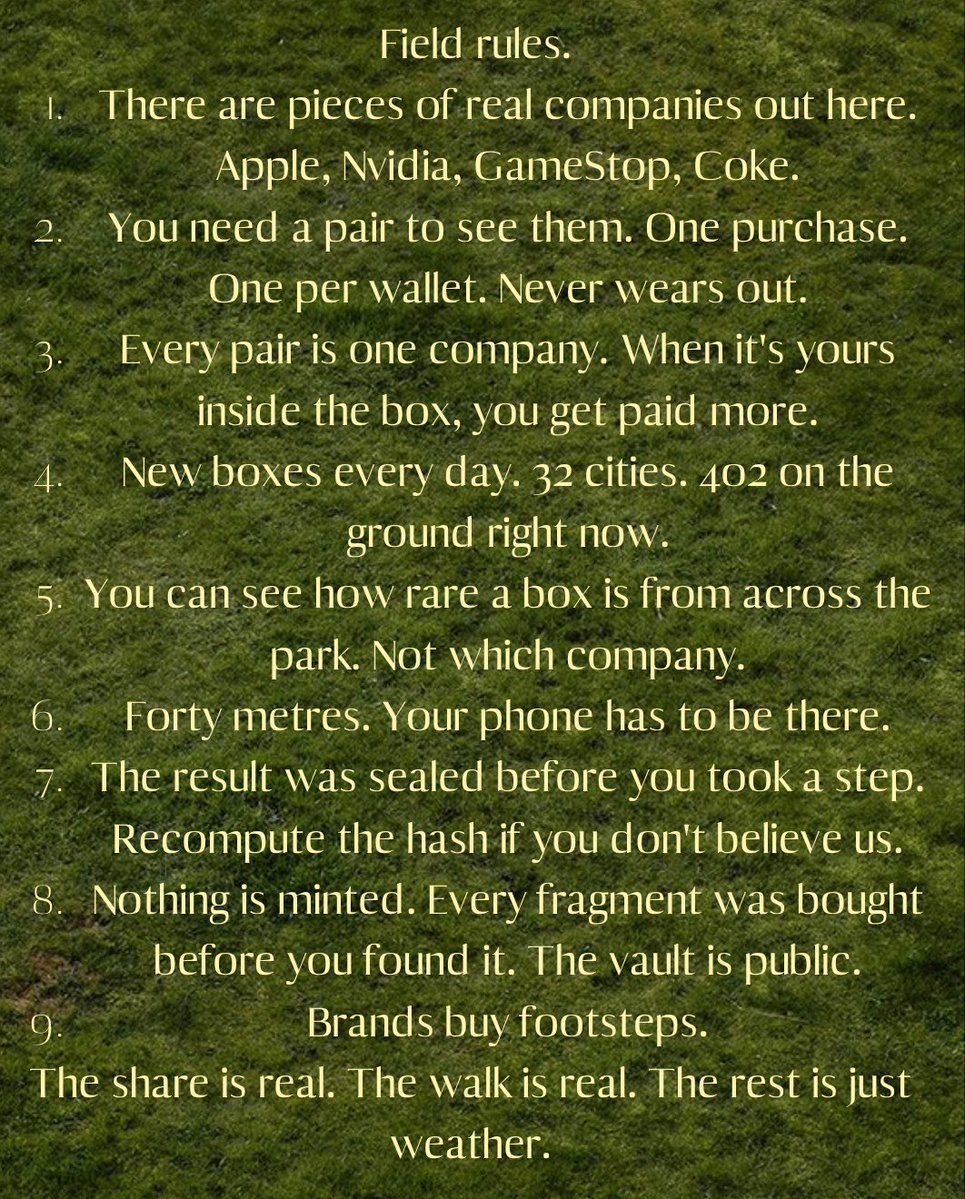 WandrRWA's tweet photo. Nine rules. Then go outside. https://t.co/BiYtSncEKr