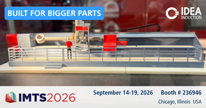IdeaInduction's tweet photo. Have a large, unusual or particularly challenging part to harden? Bring your questions, drawings or application requirements. IDEA has solutions for oversized cylindrical components.
📍 IMTS 2026 | Chicago | September 14–19
📍 Booth #236946
https://t.co/qeTwqN8Vw9
#IMTS2026 https://t.co/aLVhrhGk04