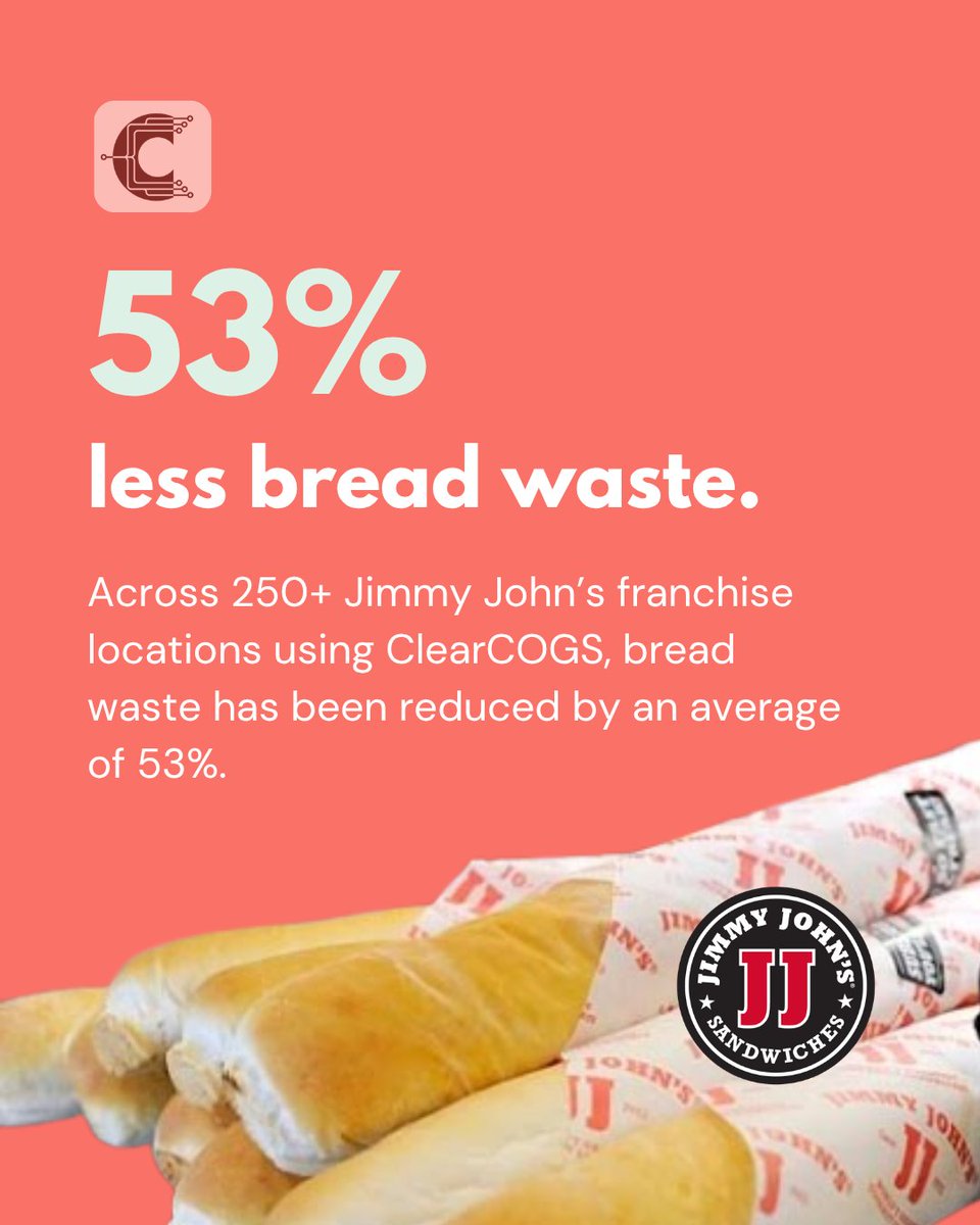 ClearCogs's tweet photo. Happy National Eat a Hoagie Day 🥖

A great hoagie starts with better prep. The right forecast helps sandwich shops have enough for every order without ending the day with over-prepped ingredients.

Here’s to better prep, less waste &amp; plenty of hoagies. https://t.co/pOBtQdHUrq