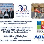 Photo by Foundation For Allen Schools (@AISDFoundation)