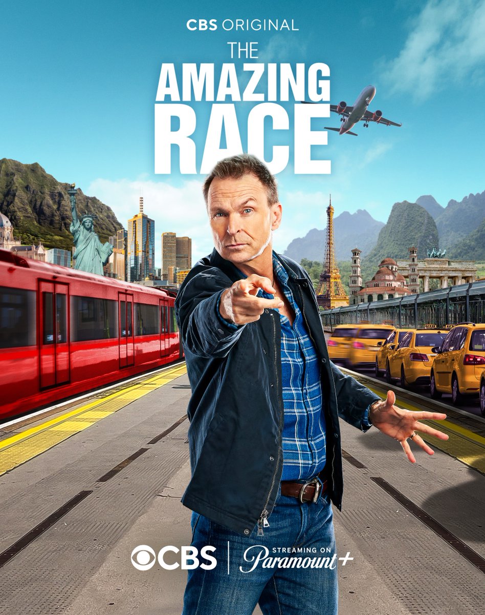 AmazingRaceCBS's tweet photo. Pack your bags! The race is about to begin 🧳✨

Season 39 of #TheAmazingRace premieres on SEPTEMBER 30 at 9:30p – only on @CBS and @paramountplus! ✈️ https://t.co/cHp8aoFpQK