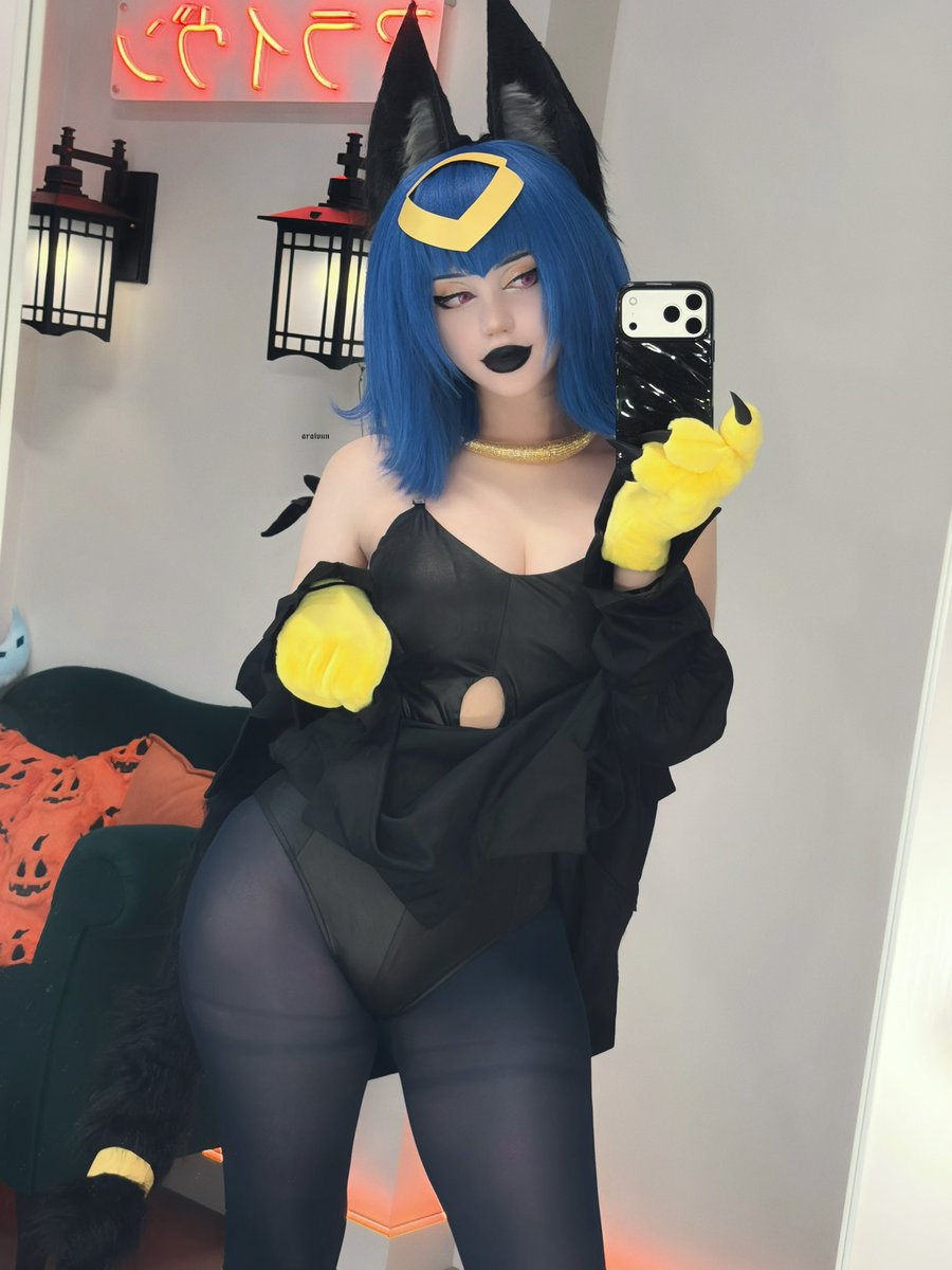 araivun's tweet photo. Say "meow" to Sekhmet💙
♡ Palworld game https://t.co/v9miVlNVwZ