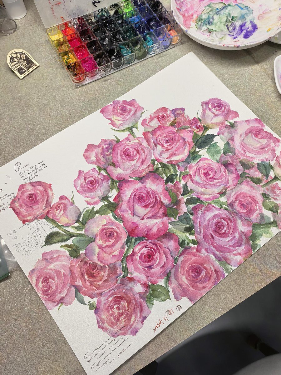 hidden_nota's tweet photo. When I’m painting, it feels like time slows down. https://t.co/xPmxUI3lHB