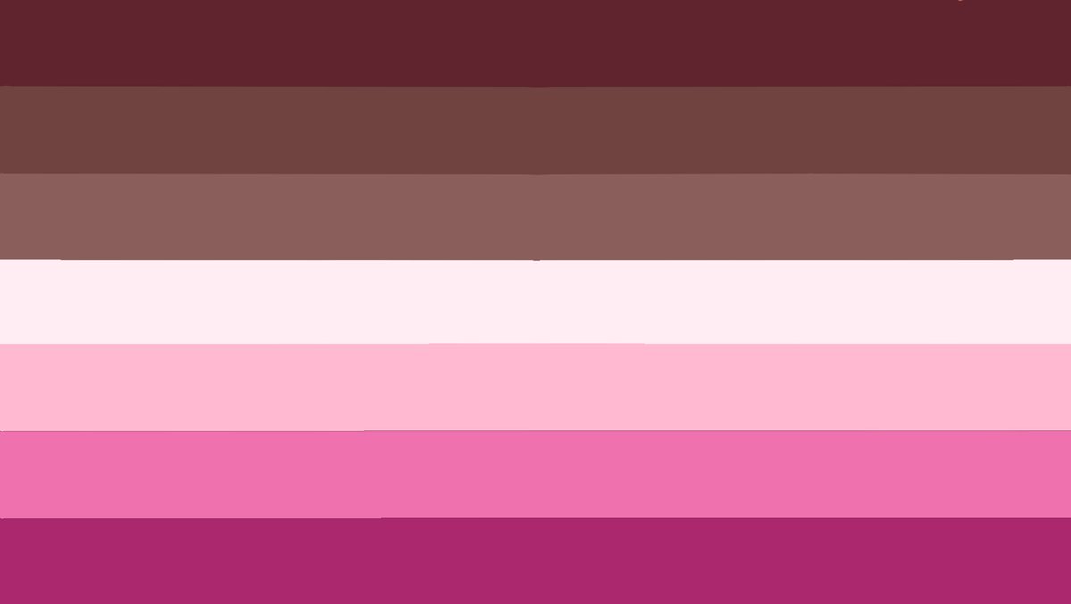 ritaleesbian's tweet photo. Apresentando: Sirens

Um termo para lésbicas que são femme e negras! O termo e a bandeira representam a beleza, a resistência, o ato político e a independência de ser uma femme negra. https://t.co/ZxnW8lMOwB