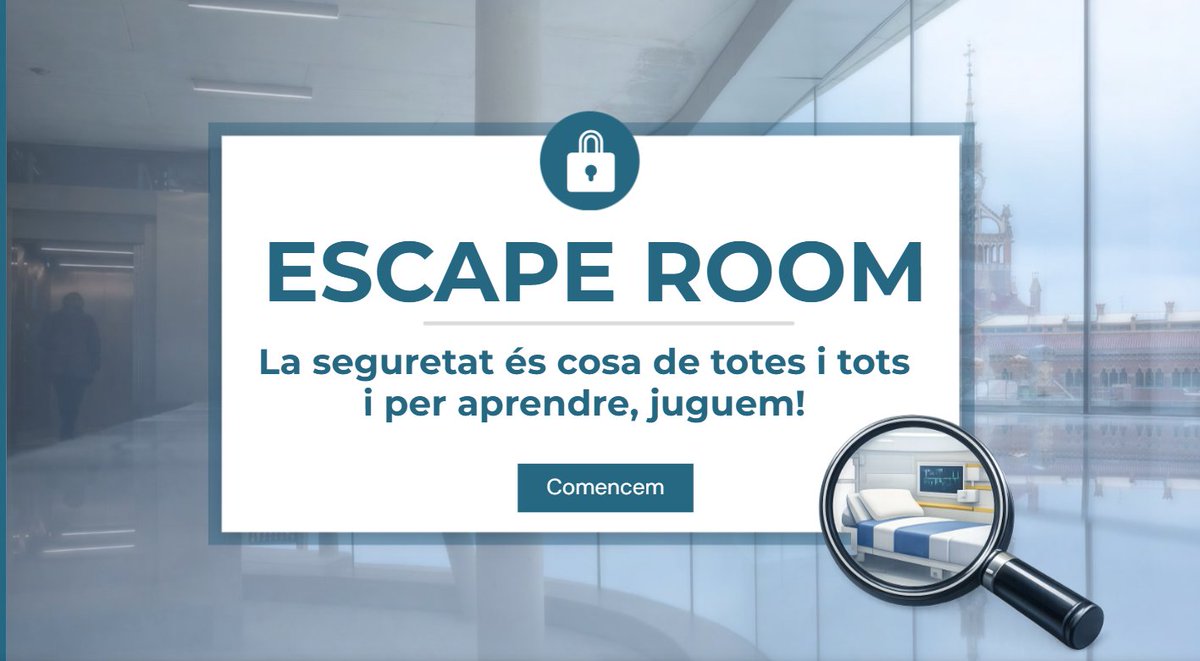 SCQA_'s tweet photo. 📢 Amb motiu del Dia Mundial per a la #SeguretatDelPacient
 Angeles Sallent Díaz de @FPuigvert ens presenta un Escape Room:
"Participació activa i empodermant de les persones amb malalties cròniques"

Consulta més activitats
https://t.co/d6k8lH7n3q https://t.co/4VnF6eO04M