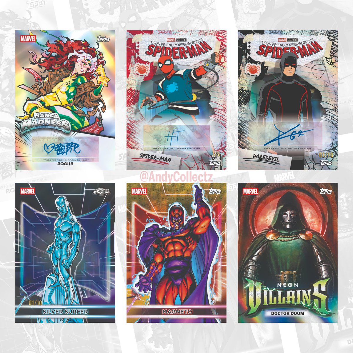 AndyCollectz's tweet photo. Preorder for 2026 Topps Neon Marvel drops tomorrow!

Hobby Box: $99.99
https://t.co/OwhUgBZxGm

When: Sept. 15th at 9am PT / 12pm ET 🗓️ #ad https://t.co/DLTWh9JQac