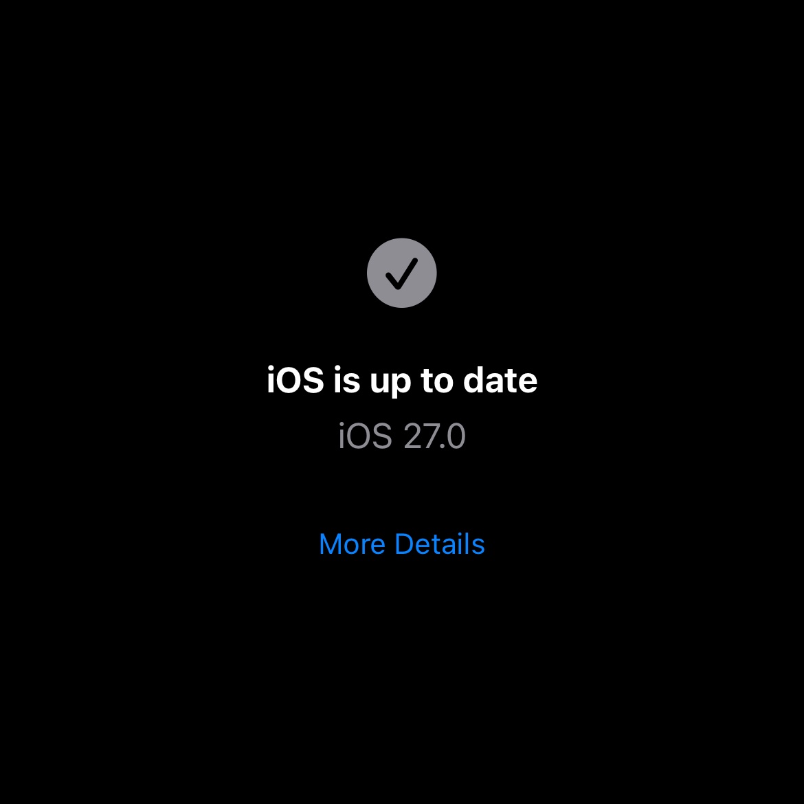 Sudippanda18's tweet photo. People’s are Waiting for iOS 27 Update,
Meanwhile Legends are Those Who already Used Public iOS 27 In Beta 😁 https://t.co/cB2SyQ46mL