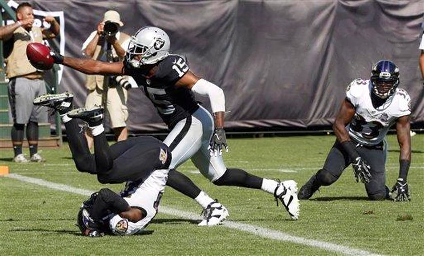 NFLMAVERICK's tweet photo. Happy birthday to former Raiders WR Michael Crabtree, September 14, 1987. https://t.co/LqBux7VPhq