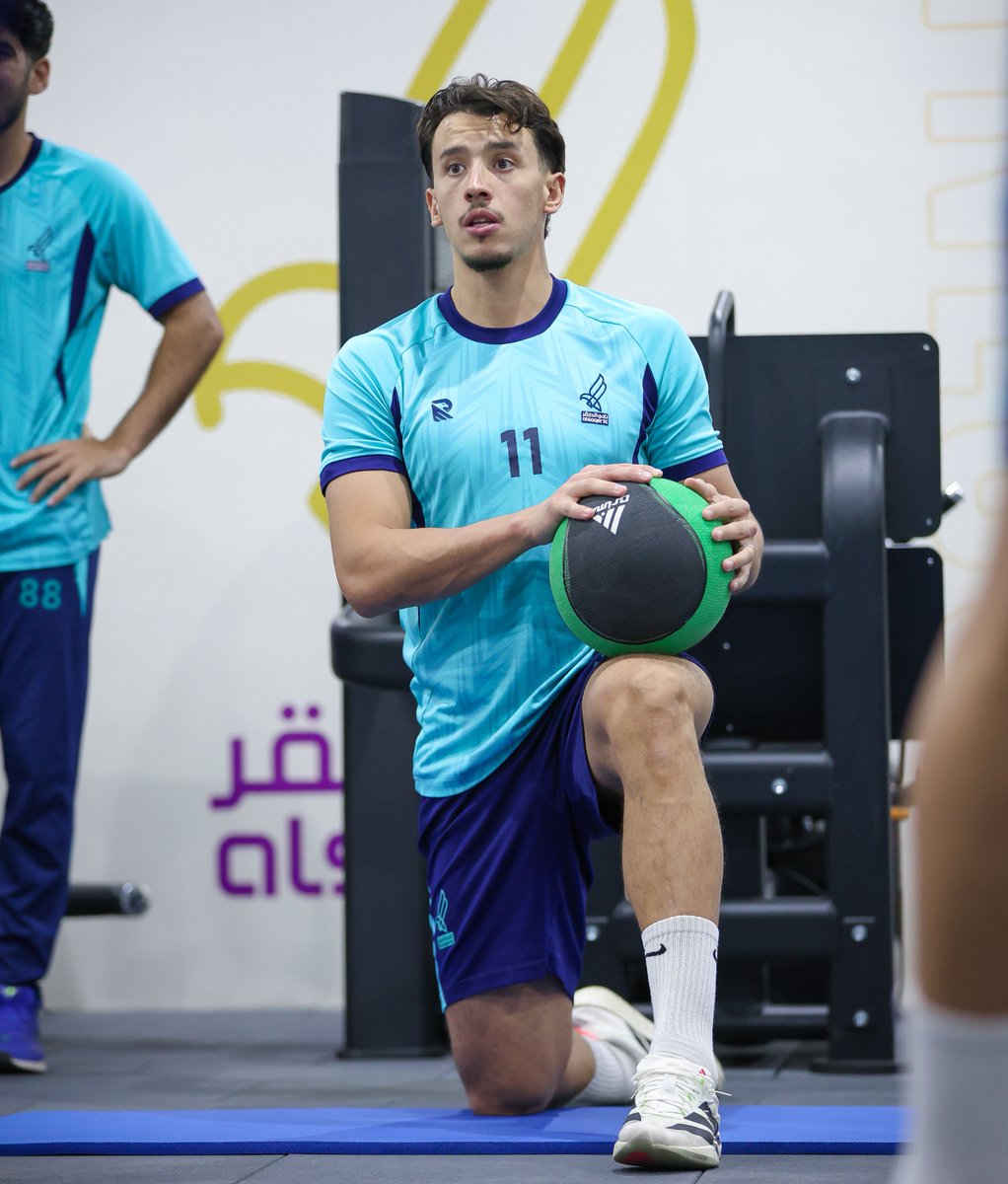 ALSAQERFC's tweet photo. استشفـاء للأساسييـن في مباراة الأمس 🔋

#نادي_الصقر 💜 https://t.co/VSJGYzg4Ww
