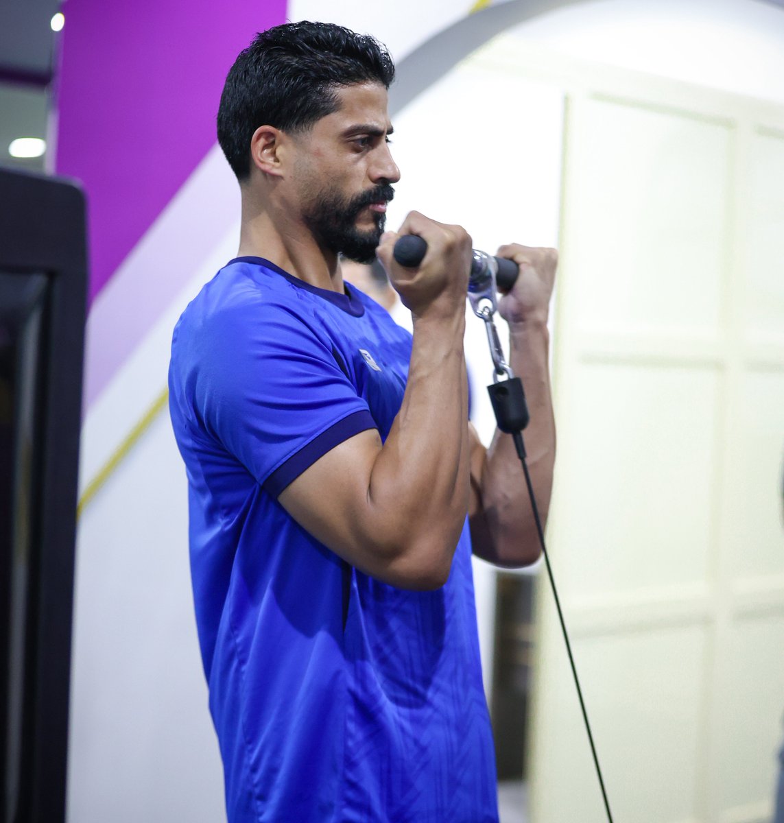 ALSAQERFC's tweet photo. استشفـاء للأساسييـن في مباراة الأمس 🔋

#نادي_الصقر 💜 https://t.co/VSJGYzg4Ww