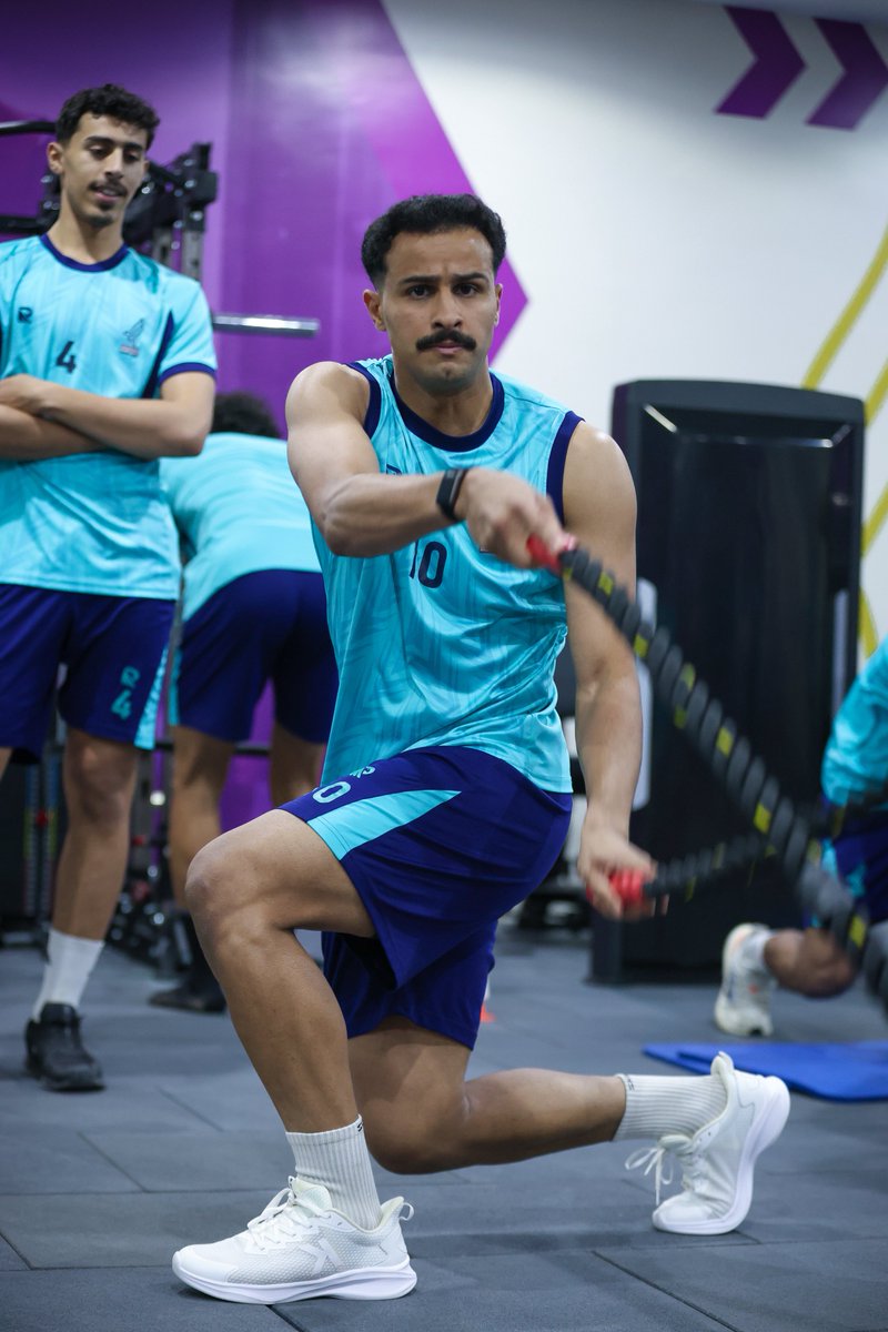 ALSAQERFC's tweet photo. استشفـاء للأساسييـن في مباراة الأمس 🔋

#نادي_الصقر 💜 https://t.co/VSJGYzg4Ww