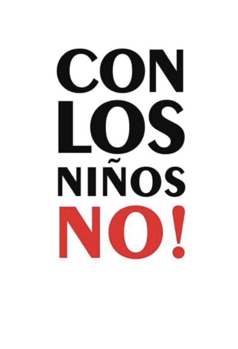 eduardomenoni's tweet photo. El lobby LGBTIQ+ 🚫 no puede adoctrinar a los niños y menos promover su mutilación para hacerlos trans. Hay que proteger a la infancia con leyes duras que garanticen su normal desarrollo y el respeto a tomar decisiones en la edad adulta y sin manipulaciones. 

¡Con los niños NO!. https://t.co/oUgvr4d1Zc