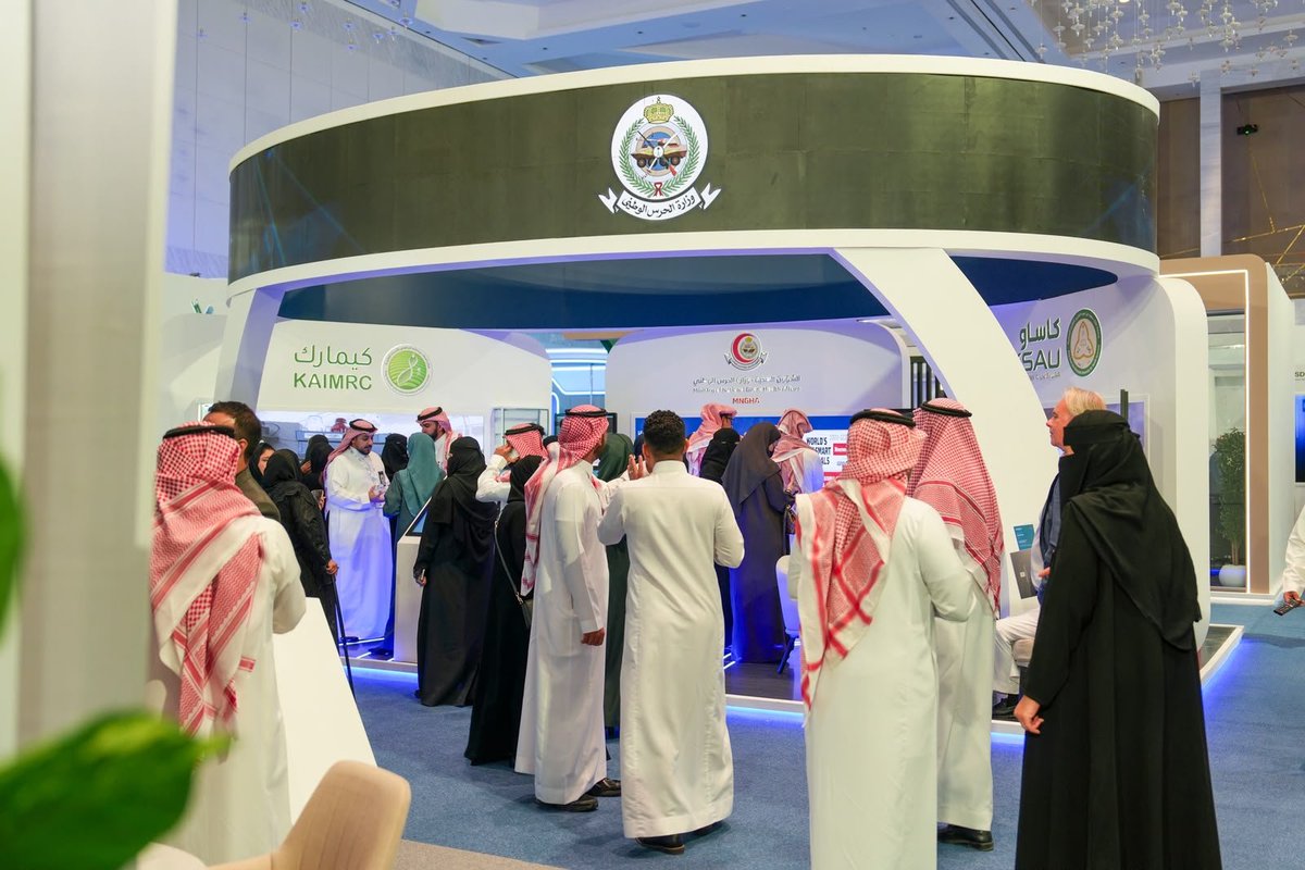 spagov's tweet photo. تحت رعاية سمو #ولي_العهد..
سمو وزير الحرس الوطني يفتتح أعمال النسخة الرابعة من قمة الرياض العالمية للتقنية الحيوية الطبية 2026.
https://t.co/wgmNnFZai2
#واس https://t.co/vx7SuXquHM