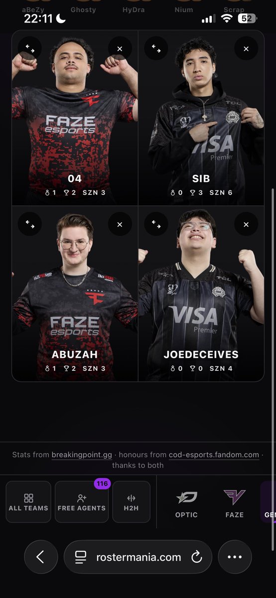 LO4N_cod's tweet photo. Je veux cette équipe et si on peu garder sib on va être dans le big 3 et pas troisième croyez moi https://t.co/xrezW46H5C