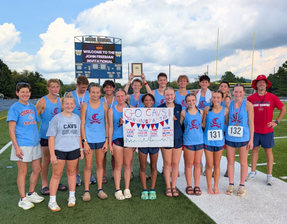 LeviDetRuns's tweet photo. Thankful for my coaches and teammates. Our varsity girls battled their way to 2nd, our varsity boys took 1st in a tiebreaker, and I ran a 16:15 to be the boys champ. A great, but hot/humid Saturday. Let's go win another. #JohnFreemanInvite #XCisLife #NoBadDays https://t.co/XEZVVjQQ3r
