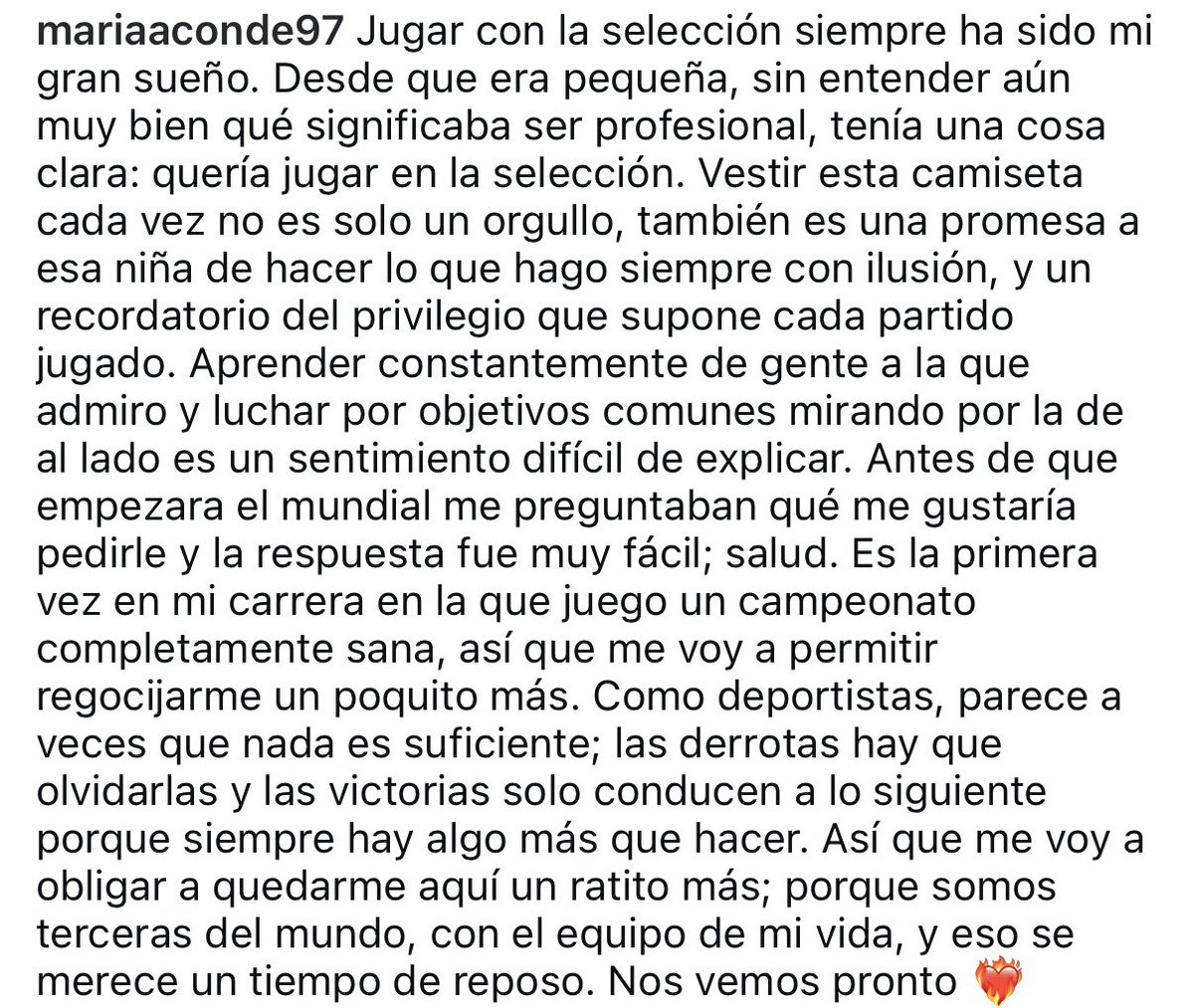 anaislopez23's tweet photo. Esto de María Conde es TAN bonito ❤️‍🩹 https://t.co/ThGq2i76Cl