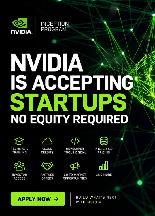 HBCUDataScience's tweet photo. Free NVIDIA Resources for AI Startups.
https://t.co/9Bfarc4nw2
#HBCU #DataScience #ArtificialIntelligence #MachineLearning #AI #ML #Startup https://t.co/ntW0bkYXsS