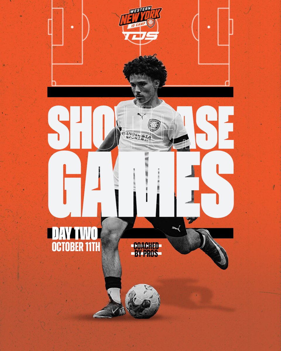 FTFCanada__'s tweet photo. 🔥 60 TOP PLAYERS. ONE OPPORTUNITY.

Western New York ID Camp

📊 Day 1: Testing
⚽ Day 2: Showcase Games

Get tested. Compete. Get seen by university scouts. 👀

📆 October 10 &amp; 11, 2026

#FTFCanada #WNYIDCamp https://t.co/NFaeMnoI25