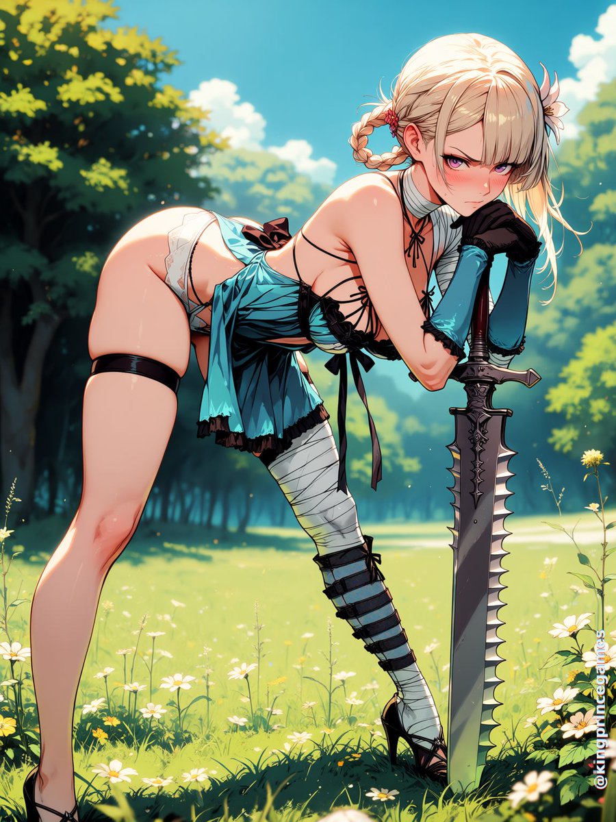 KingPrinceGames's tweet photo. #AIArt #DigitalArt #Anime #AIイラスト #Kaine #Nier https://t.co/TQ7omh7L84