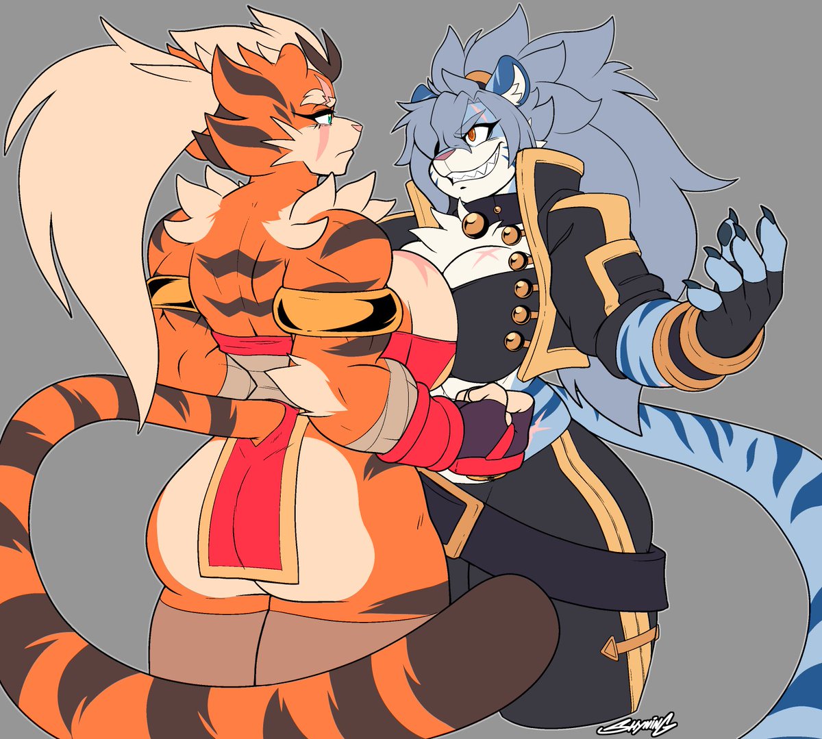 ShyningF's tweet photo. Comm work for Ridethecloud over on 🟦☁️ https://t.co/lF6HqiVJvc