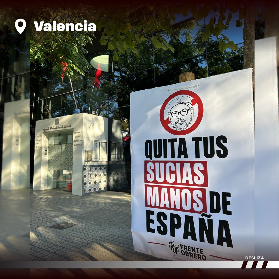 frenteobreroesp's tweet photo. Acciones en contra de la invasión de Ceuta. https://t.co/wicToFLAOY