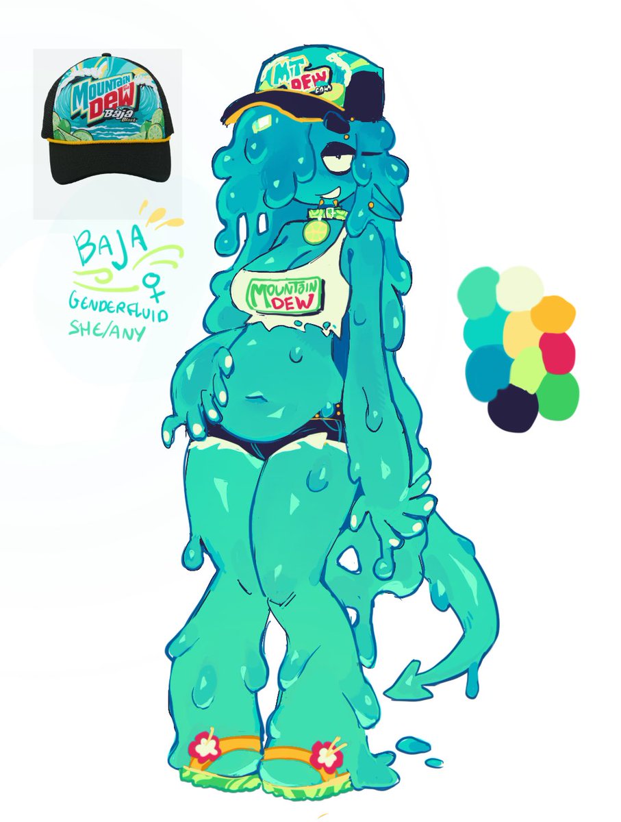 ponyzillaz's tweet photo. Making ocs based off my irl hats 🌺 #characterdesignㅤ https://t.co/GtYsKiTAGx