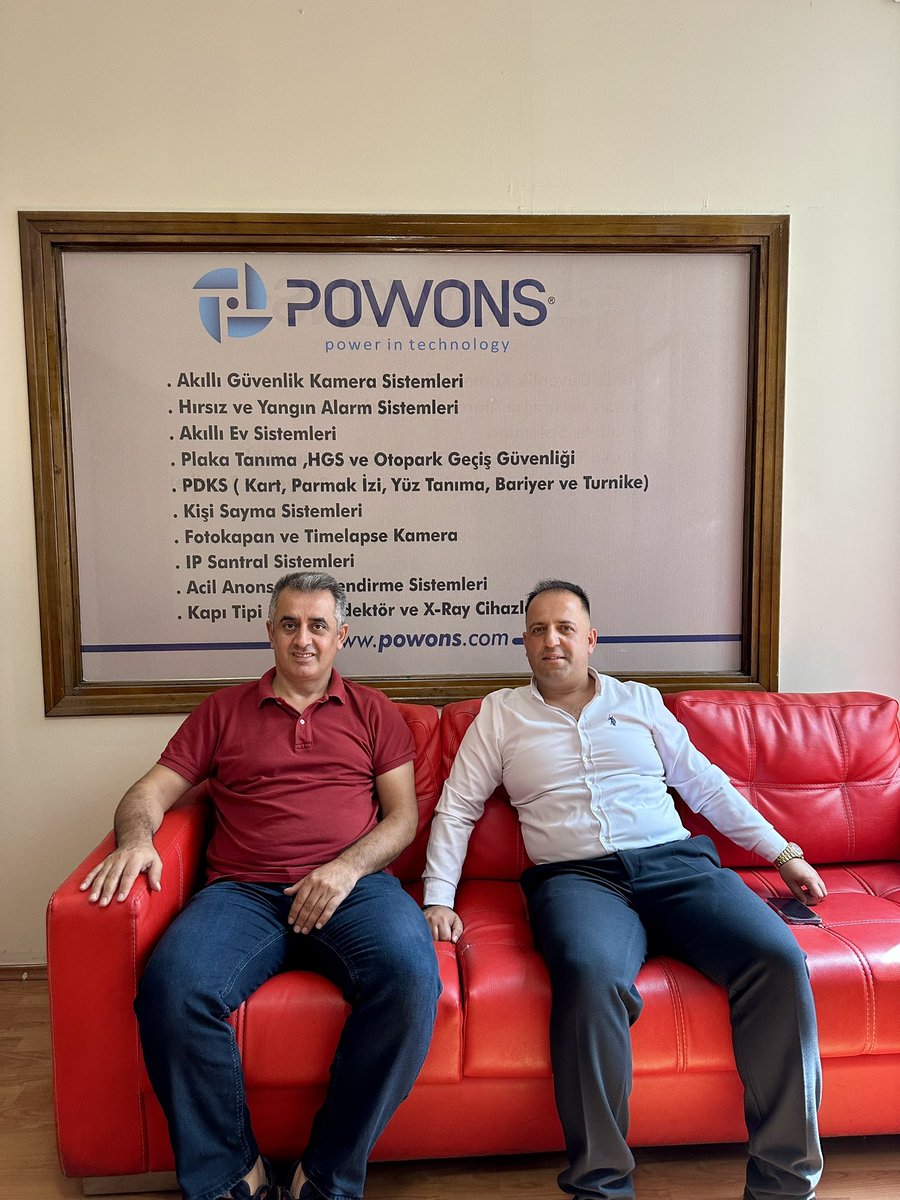 powonsayhan's tweet photo. Bugün firmamızda Serbest Muhasebeci Mali Müşavir ve Elit 16 Özel Güvenlik firma sahibi Hüseyin Senem’i ağırlamaktan memnuniyet duyduk.
📍 Powons Güvenlik Sistemleri
#Powons #Bursa #KurumsalZiyaret #HüseyinSenem #Elit16 #GüvenlikSistemleri #İşBirliği #BursaİşDünyası https://t.co/BBOJmnuRsa