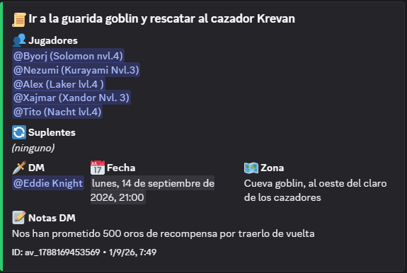 DescansoCorto's tweet photo. Esta noche continuamos con la extraña compañía del joven goblin Yerrik, un goblin que vosotros héroes conocisteis mientras investigabais un improvisado matadero de res y venado.
Pasaros a espectar!
#DnD #DungeonsAndDragons #TTRPG #Rol #Fantasía #DnD5e #PartidaDeRol #Aventureros https://t.co/g3GHoPHZ1l