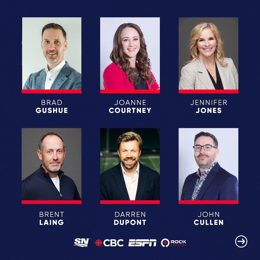 grandslamcurl's tweet photo. 🚨 NEW BROADCAST TEAM!📺

Please welcome Brad Gushue, Joanne Courtney, Jennifer Jones, Brent Laing, Darren Dupont, John Cullen, and Devin Heroux to the GSOC broadcast crew for the 2026 season!

More details below and on https://t.co/eC382BiWne https://t.co/LsZlIlHczp