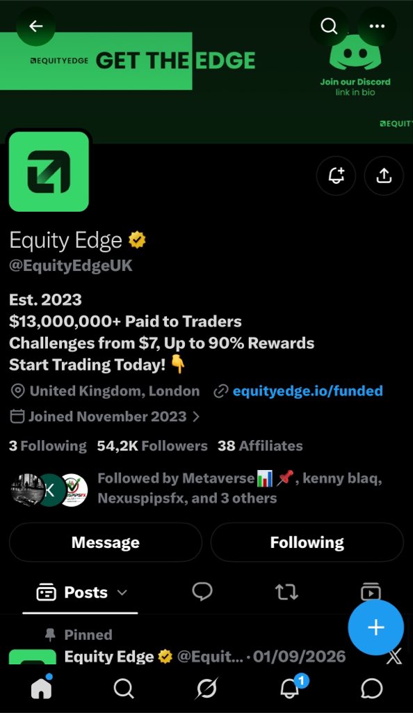 MedikWiz's tweet photo. @Therea1caram3l @EquityEdgeUK @Danieltrades @Fx_Nursee Done ✅ https://t.co/kYA3FA05w0