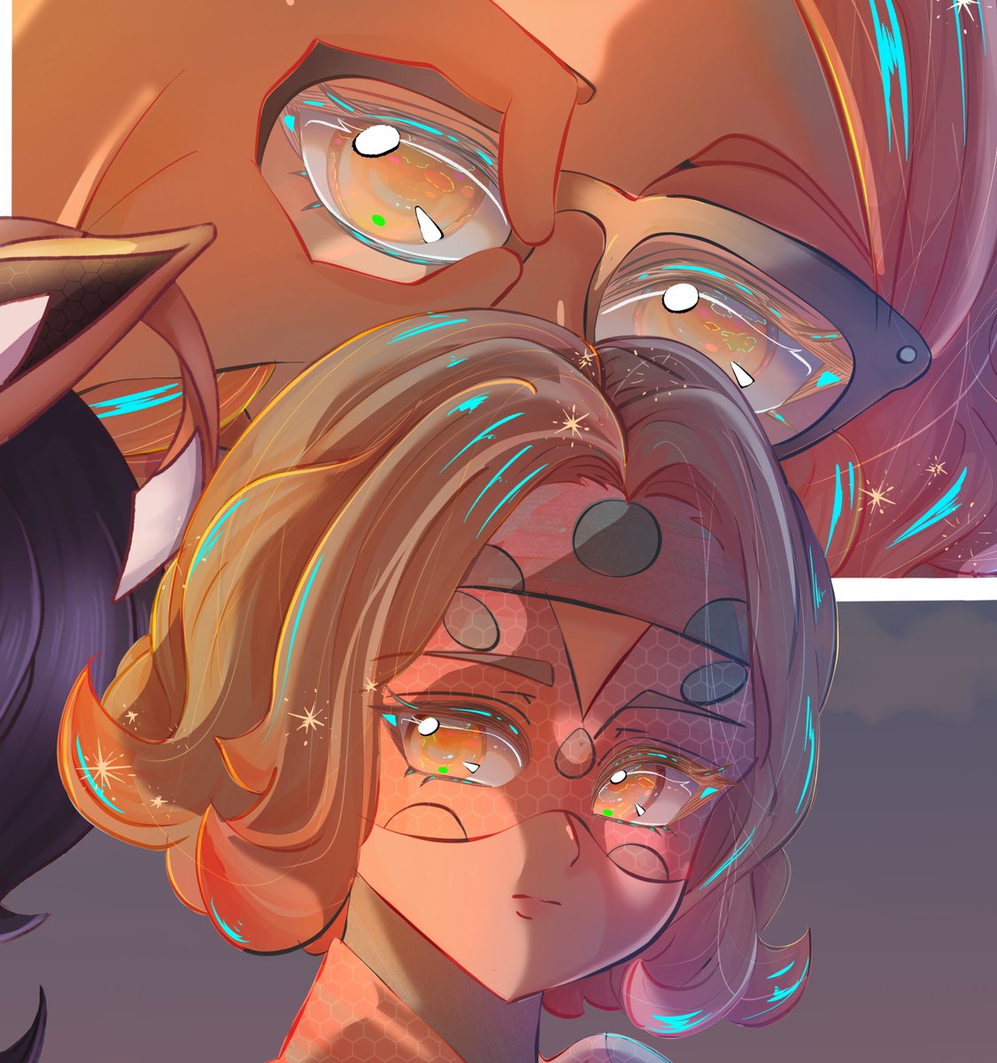 pachousiiiiiiii's tweet photo. 💫Iconic Duo 🐞🦊💫

Art Collaboration with @kmxmlb from Instagram 🩷

#ミラキュラス #miraculousladybug #marinette #alya #mlbtwt https://t.co/5Hlk79s2tK