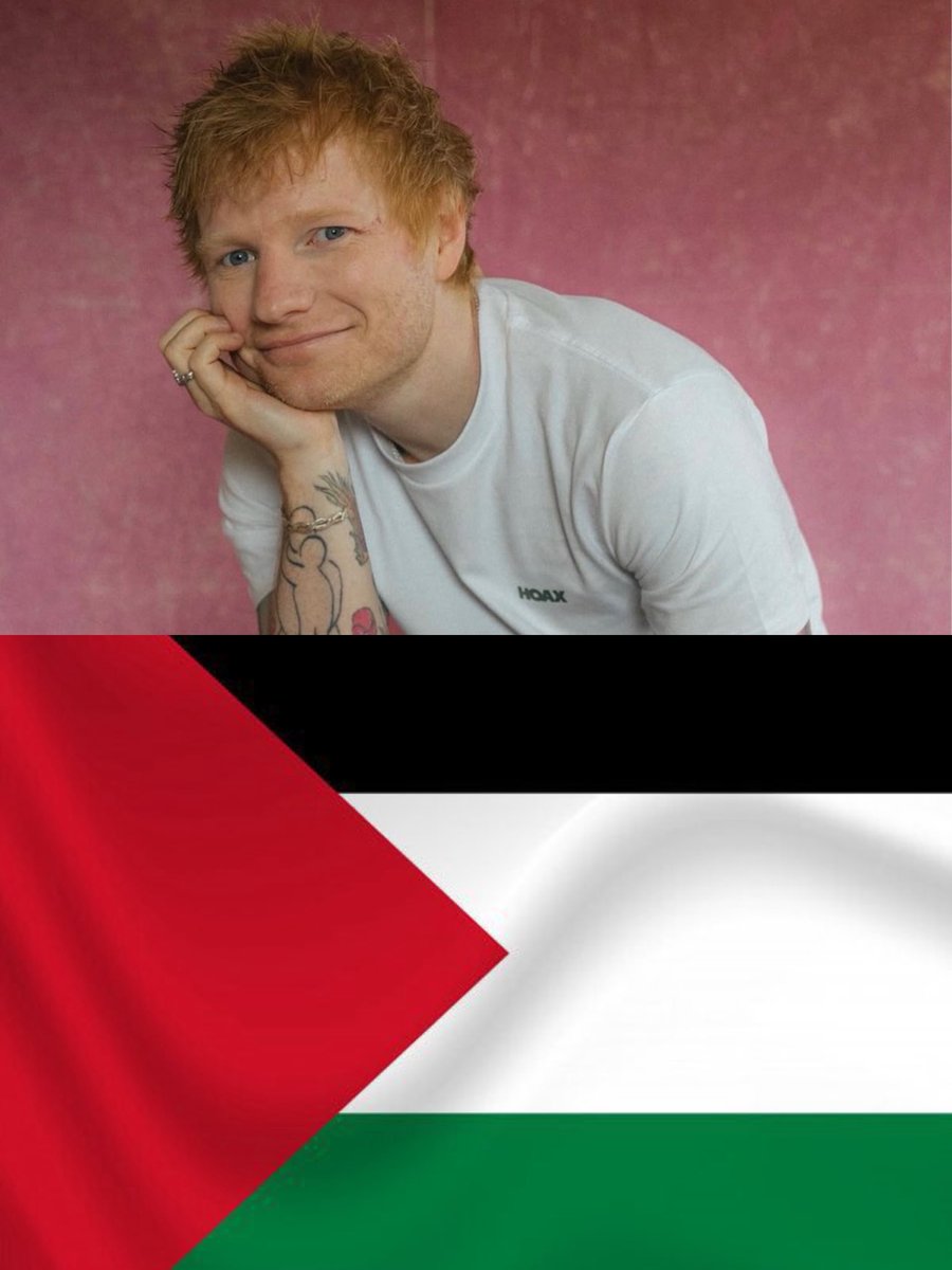 COTM_2's tweet photo. Macklemore ha revelado que Ed Sheeran lo expulsó de su gira tras defender a Palestina frente al público.

​Ed le dijo que no tenía por qué tomar un bando, señalando que la bandera de Palestina "entristecía" a varios de sus promotores. https://t.co/XK8hv86xjv