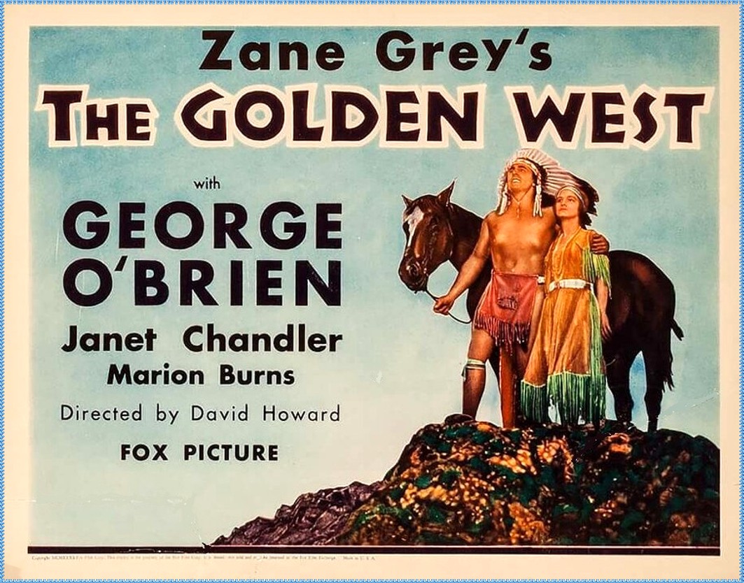 jicarilla_tony's tweet photo. The Golden West, David Howard, 1932.
Au générique : George O'Brien et Janet Chandler, sa partenaire. https://t.co/0IVhE9UurY