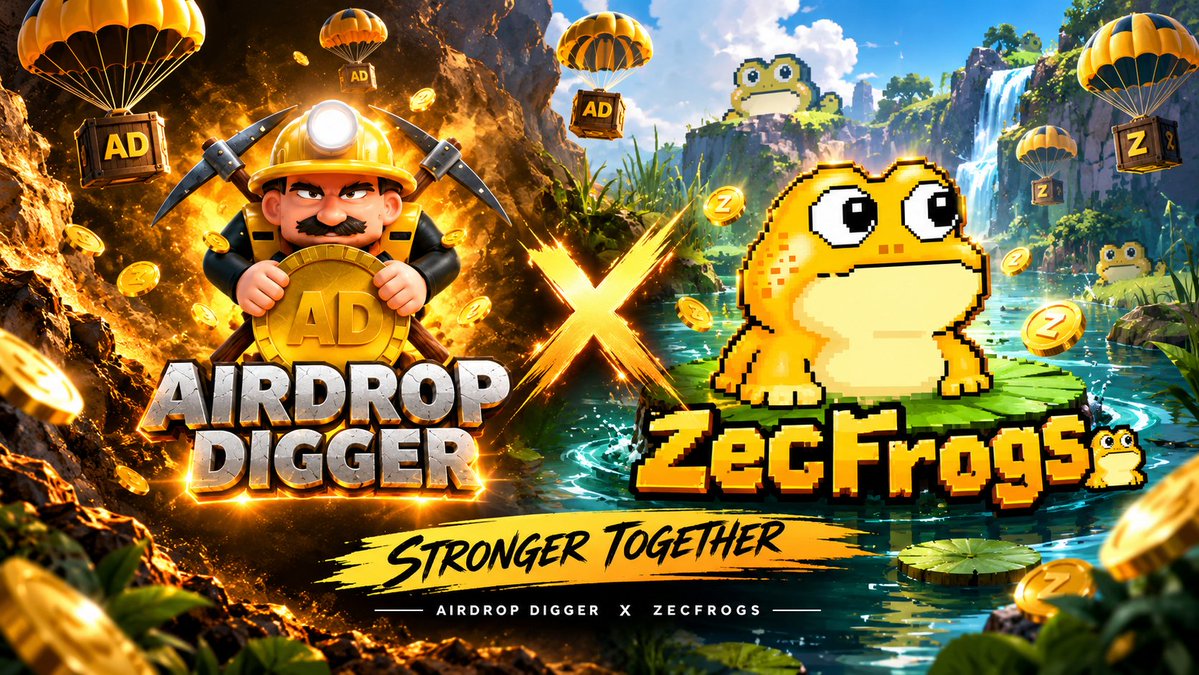 PickDep's tweet photo. Airdrop DIgger X @zecfrogs

Kami dengan senang hati mengumumkan kolaborasi kami dengan @zecfrogs

ZEC Frogs: 6.969 Katak Pixel yang hidup secara pribadi di ZEC. Gratis untuk dibuat.

6 GTD WL Untuk komunitas

→ Follow @zecfrogs & @PickDep 
→ Like & Retweet di postingan ini dan postingan @zecfrogs 
→ Comment ZEC Address U1 (shield)

• Supply : 6,969
• Price : Free mint
• Chain : ZEC
• Min Date : TBA

📖 Create Wallet ZEC : https://t.co/7O9pGA9hjs